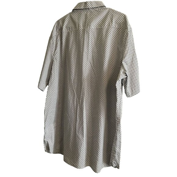 Perry Ellis Alloy Big & Tall Button Up Short Sleeve Shirt XLT TGE EGA 100% Cotto - Picture 6 of 15